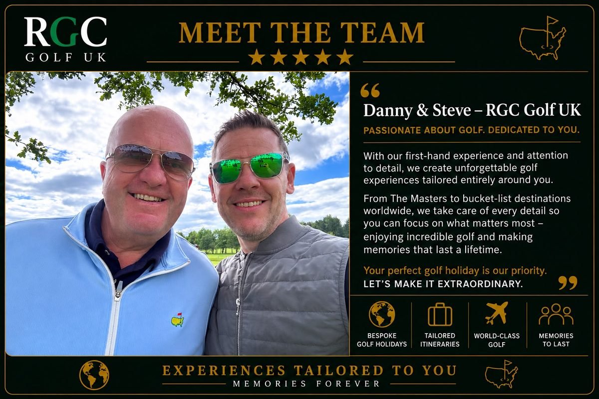 Danny and Steve - RGC Golf UK - passionate about golf, dedicated to you